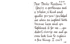 Thank you card inside